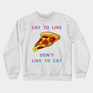 food 3 Crewneck Sweatshirt